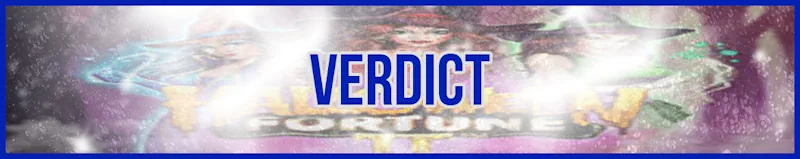 Verdict banner